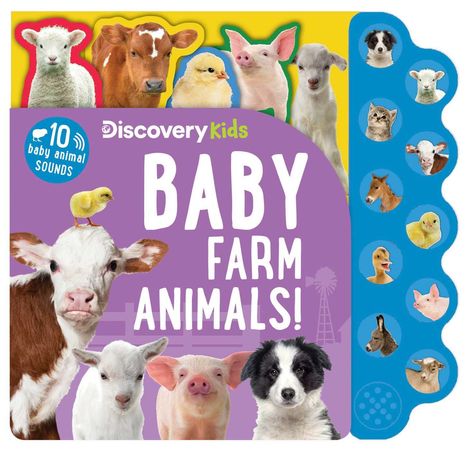 Editors of Silver Dolphin Books: Discovery Kids: Baby Farm Animals!, Buch