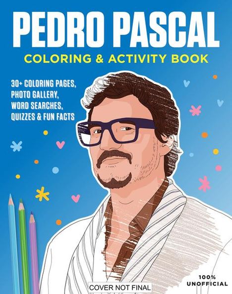 Editors of Thunder Bay Press: Pedro Pascal Coloring & Activity Book, Buch