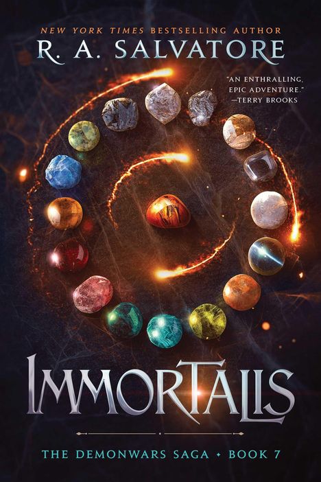 R A Salvatore: Immortalis, Buch