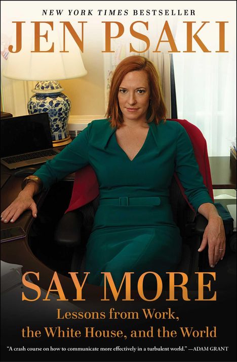 Jen Psaki: Say More, Buch