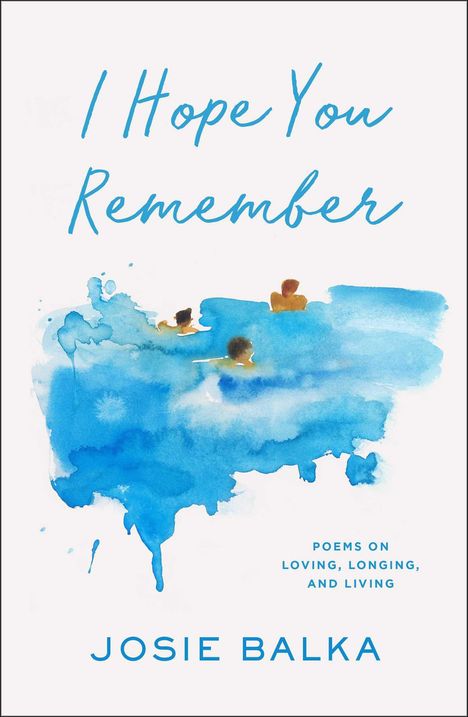 Josie Balka: I Hope You Remember, Buch