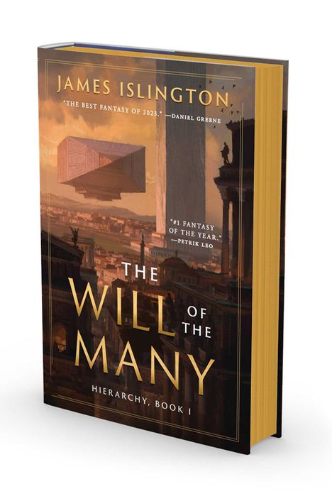 James Islington: The Will of the Many: Deluxe Edition Hardcover, Buch