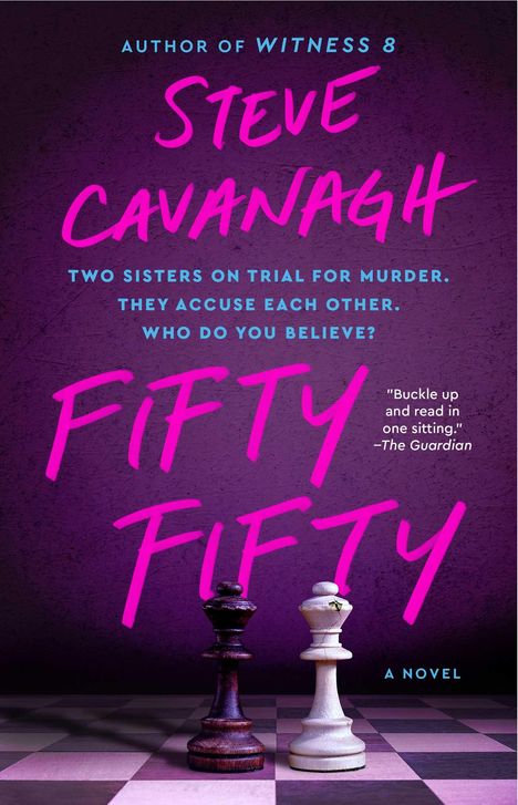 Steve Cavanagh: Fifty Fifty, Buch