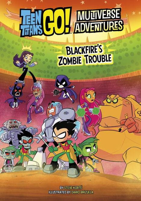 Steve Korté: Blackfire's Zombie Trouble, Buch