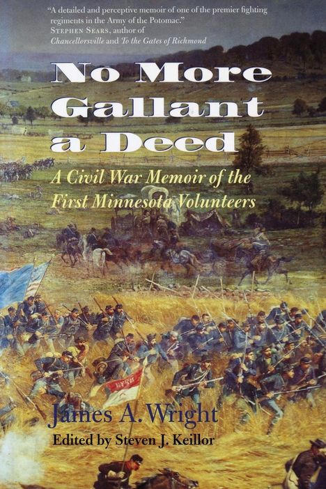 James Wright: No More Gallant a Deed, Buch