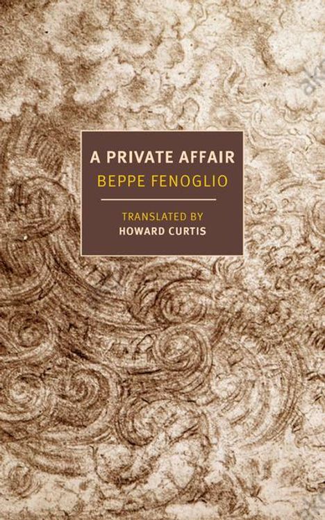 Beppe Fenoglio: A Private Affair, Buch