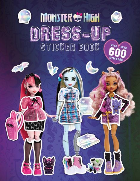 Michelle Golden: Monster High: Dress-Up Sticker Book, Buch