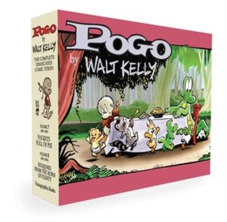 Walt Kelly: Pogo The Complete Syndicated Comic Strips Box Set: Vols. 7 &amp; 8, Buch