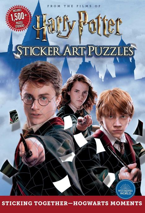 Editors of Thunder Bay Press: Harry Potter Sticker Art Puzzles, Buch