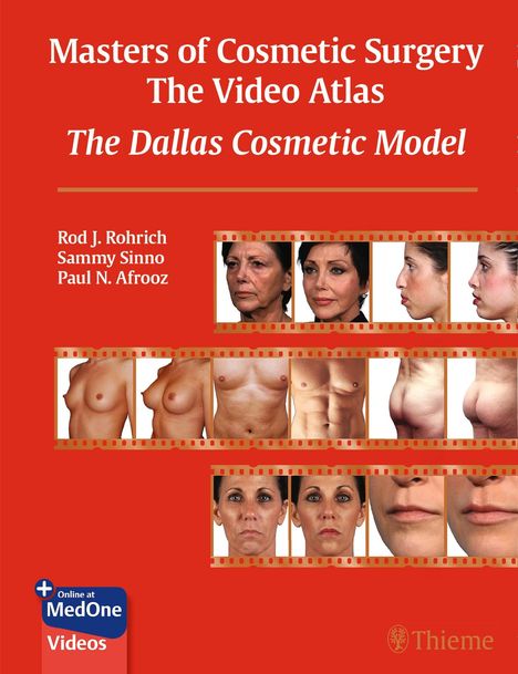 Rod Rohrich: Masters of Cosmetic Surgery - The Video Atlas, 1 Buch und 1 Diverse