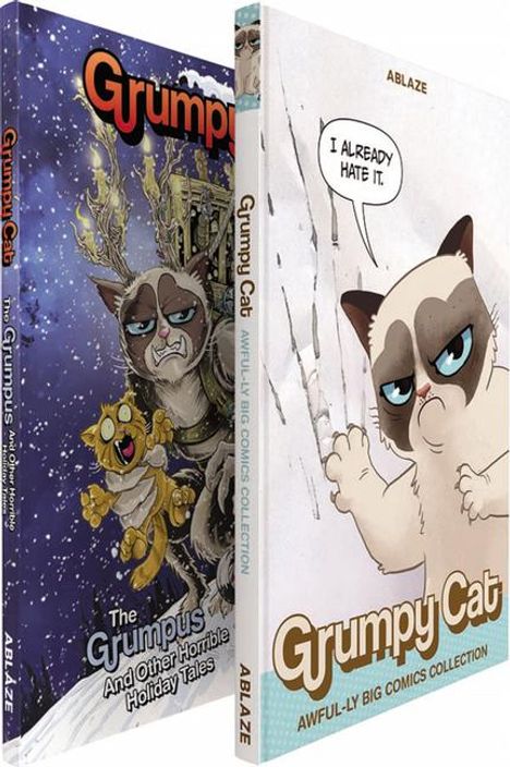 Various: Ablaze Grumpy Cat Comics Collected Set, Buch