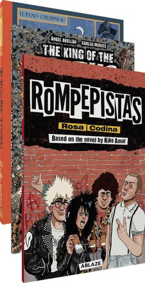 Wilfrid Lupano: Ablaze Spotlight on Euro-Comics Collected Set #2, Buch
