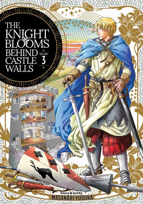 Masanari Yuduka: The Knight Blooms Behind Castle Walls Vol. 3, Buch