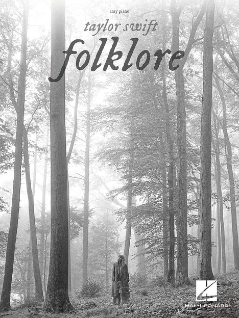 Taylor Swift - Folklore: Easy Piano Songbook with Lyrics, Buch