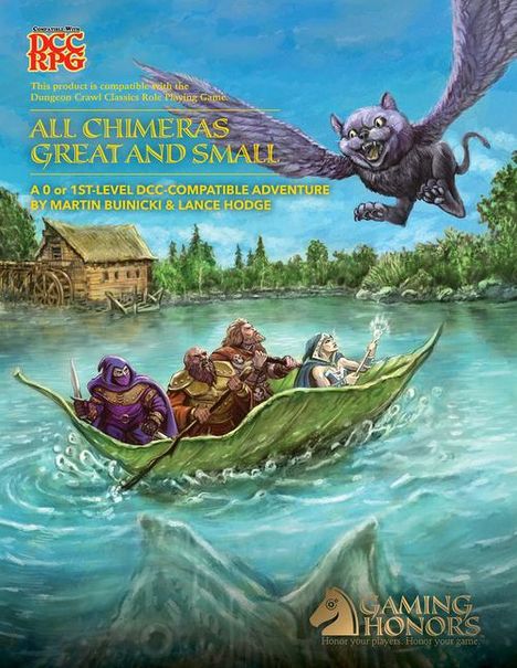 Martin Buinicki: All Chimeras Great and Small (DCC Rpg), Buch