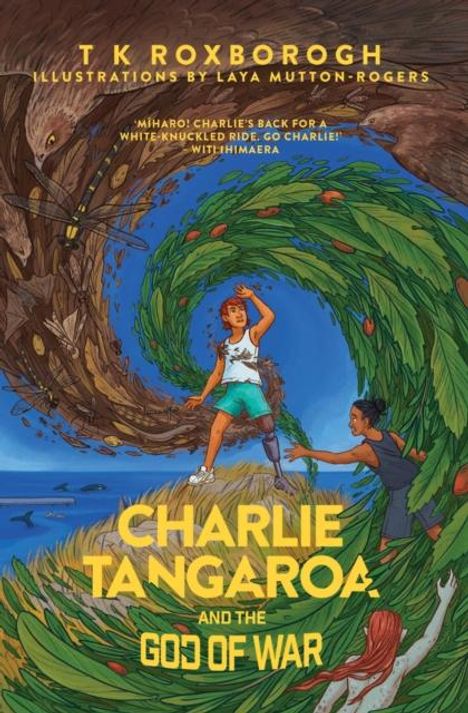 T K Roxborogh: Charlie Tangaroa And The God of War, Buch