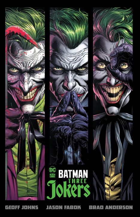 Geoff Johns: Batman: Three Jokers, Buch