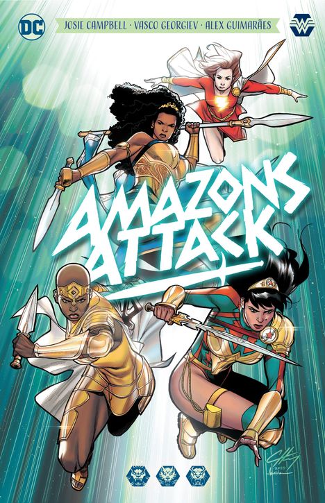 Josie Campbell: Amazons Attack, Buch