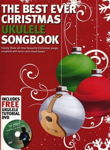 The Best Ever Christmas Ukulele Songbook, Noten