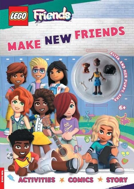 Buster Books: LEGO® Friends: Make New Friends (with Aliya mini-doll and Aira puppy), Buch