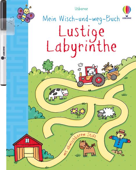 Jessica Greenwell: Mein Wisch- und Weg- Buch: Lustige Labyrinthe, Buch