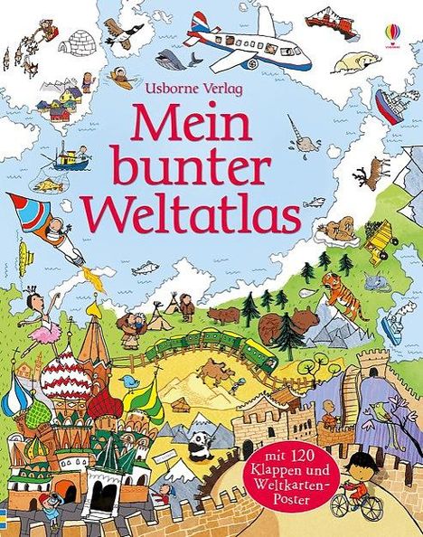 Alex Frith: Mein bunter Weltatlas, Buch