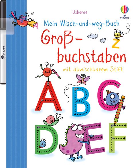 Jessica Greenwell: Mein Wisch-und-weg-Buch: Großbuchstaben, Buch