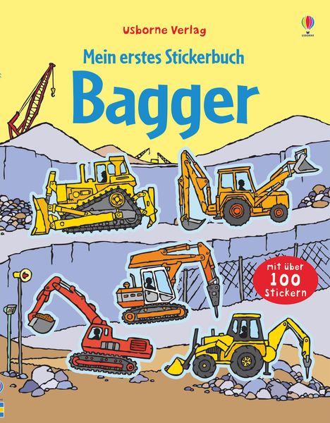 Sam Taplin: Mein erstes Stickerbuch: Bagger, Buch