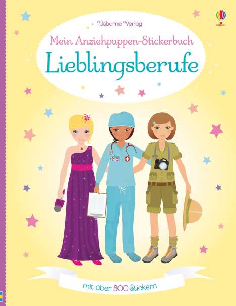 Emily Bone: Bone, E: Mein Anziehpuppen-Stickerbuch: Lieblingsberufe, Buch