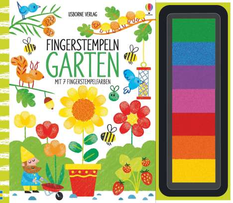 Fiona Watt: Fingerstempeln: Garten, Buch
