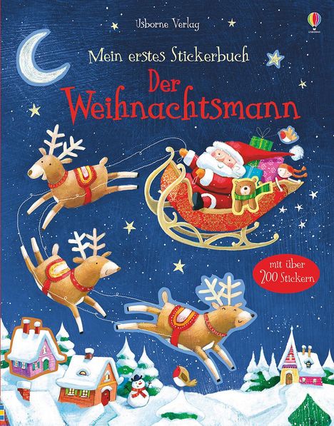 Sam Taplin: Mein erstes Stickerbuch: Der Weihnachtsmann, Buch