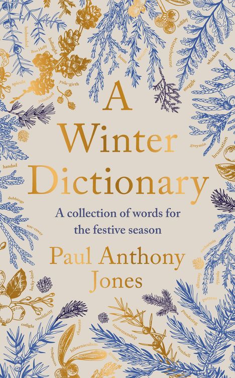 Paul Anthony Jones: A Winter Dictionary, Buch