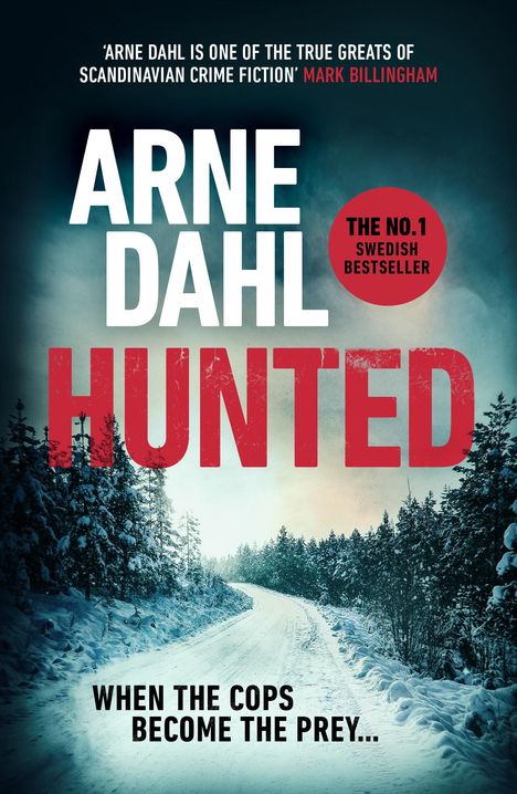 Arne Dahl: Hunted, Buch