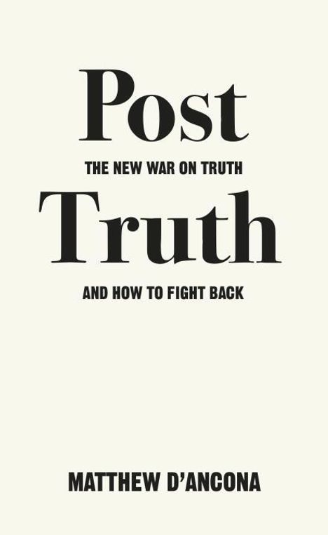 Matthew D'Ancona: Post-Truth, Buch
