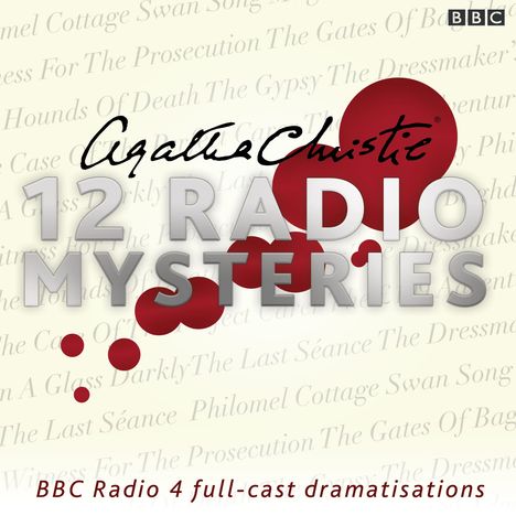 Agatha Christie: Twelve Radio Mysteries, CD