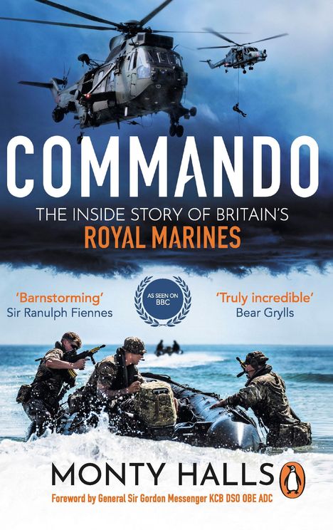 Monty Halls: Commando, Buch