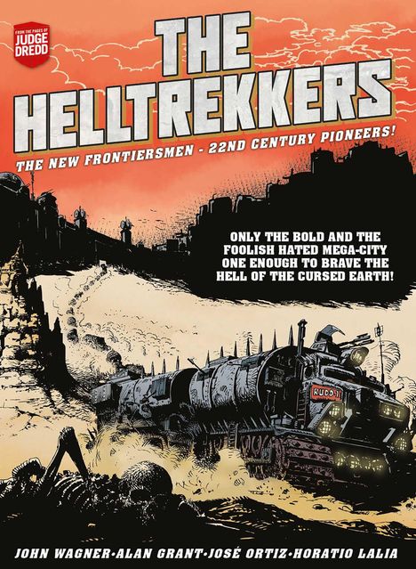 Alan Grant: The Helltrekkers, Buch