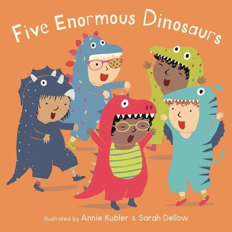 Five Enormous Dinosaurs, Buch