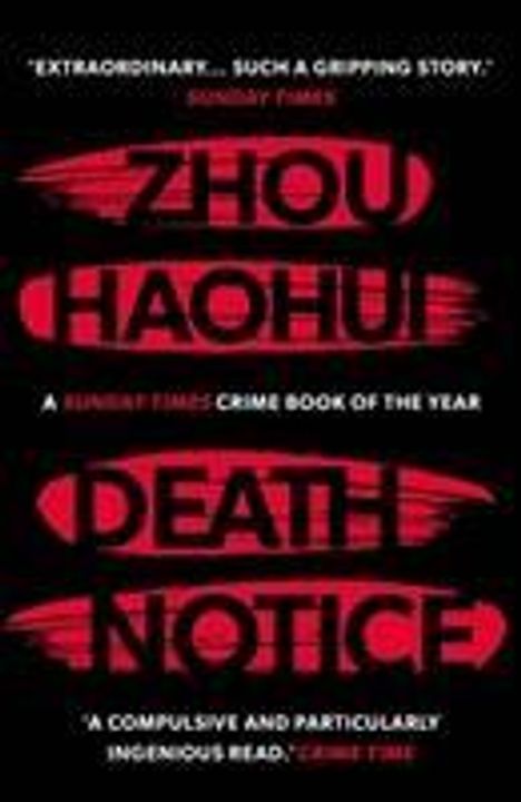 Zhou Haohui: Death Notice, Buch