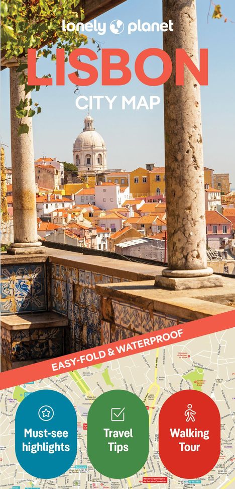 Lonely Planet: Lonely Planet Lisbon City Map, Karten