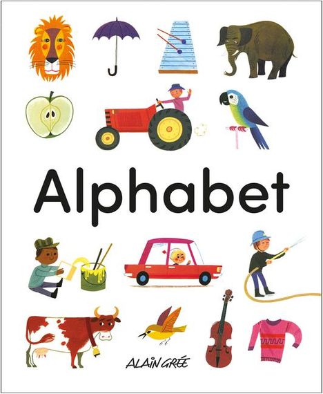Alain Gree: Alphabet, Buch