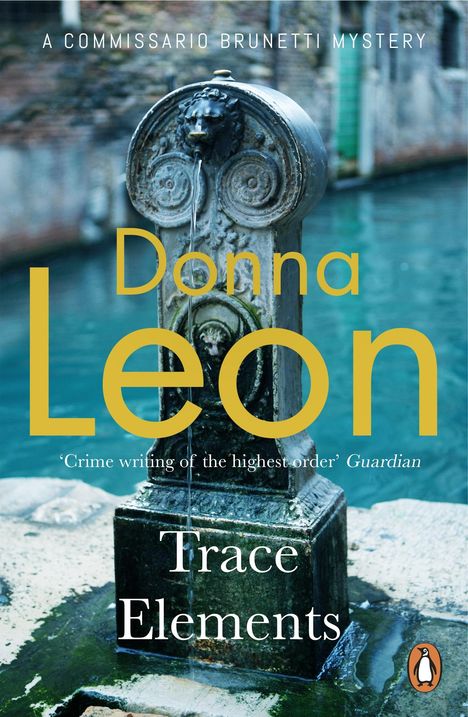 Donna Leon: Trace Elements, Buch