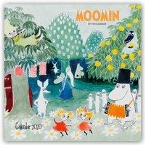 Moomin Wall Calendar 2020 (Art Calendar), Diverse