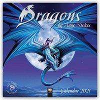 Dragons By Anne Stokes Wall Ca, Kalender