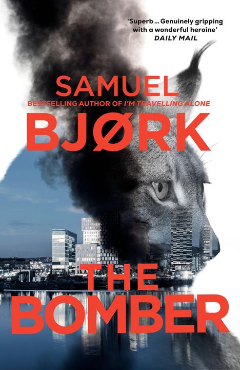 "The Bomber", "Samuel Bjork", "Cover to be revealed". Blaues Cover, Bantam-Logo mit einem Hahn auf einem Pfeil.