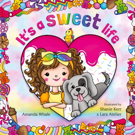 Amanda Whale: It's a Sweet Life, Buch