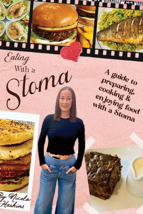 Nicola Haskins: Eating with a Stoma, Buch
