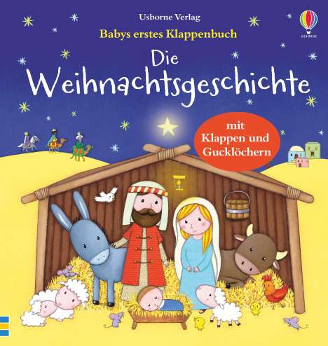 Jessica Greenwell: Babys erstes Klappenbuch: Die Weihnachtsgeschichte, Buch