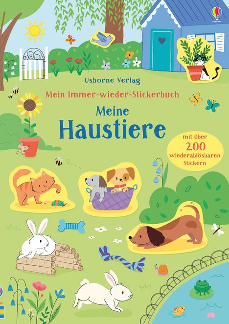 Hannah Watson: Mein Immer-wieder-Stickerbuch: Meine Haustiere, Buch