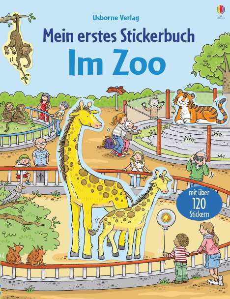 Sam Taplin: Mein erstes Stickerbuch: Im Zoo, Buch